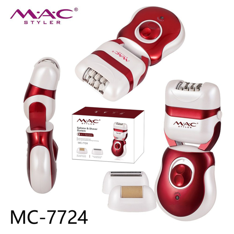 Mac Styler 3In1 Epilator & Shaver System