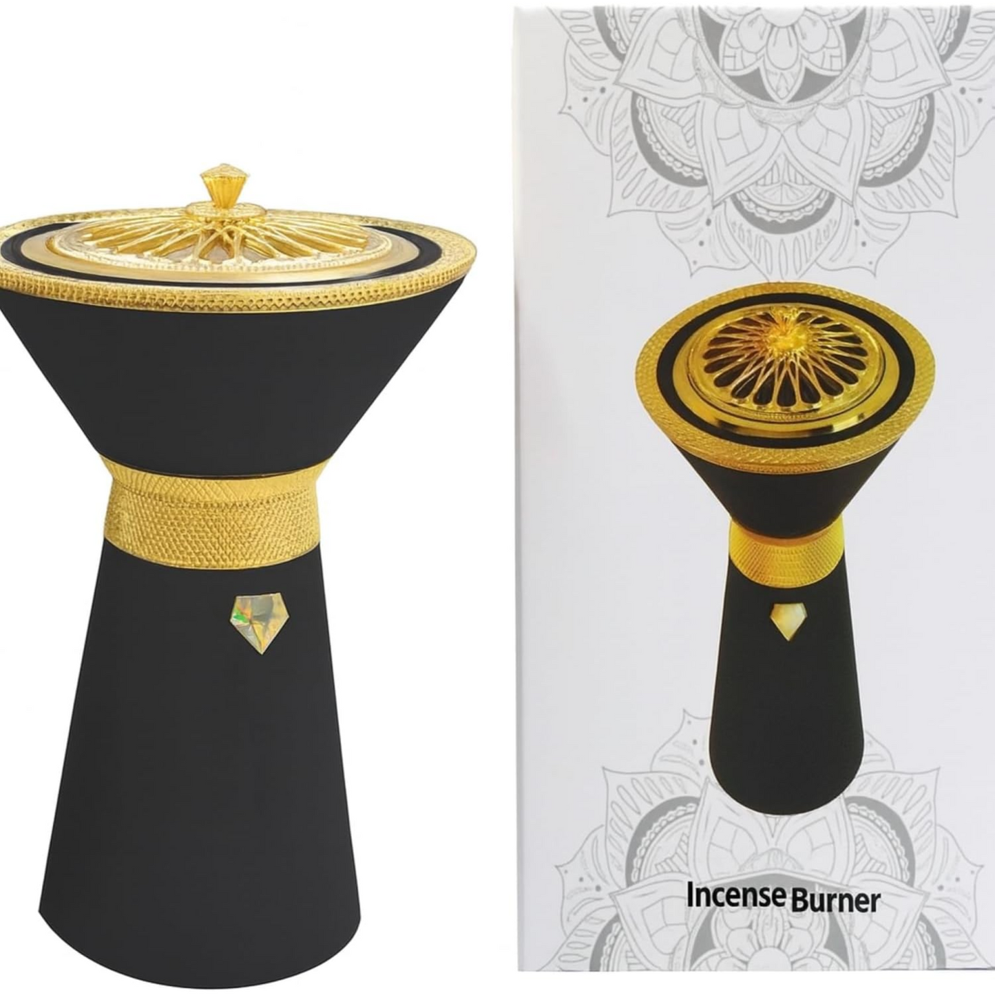 Luxury Electric Metal Incense Burner Bk-118