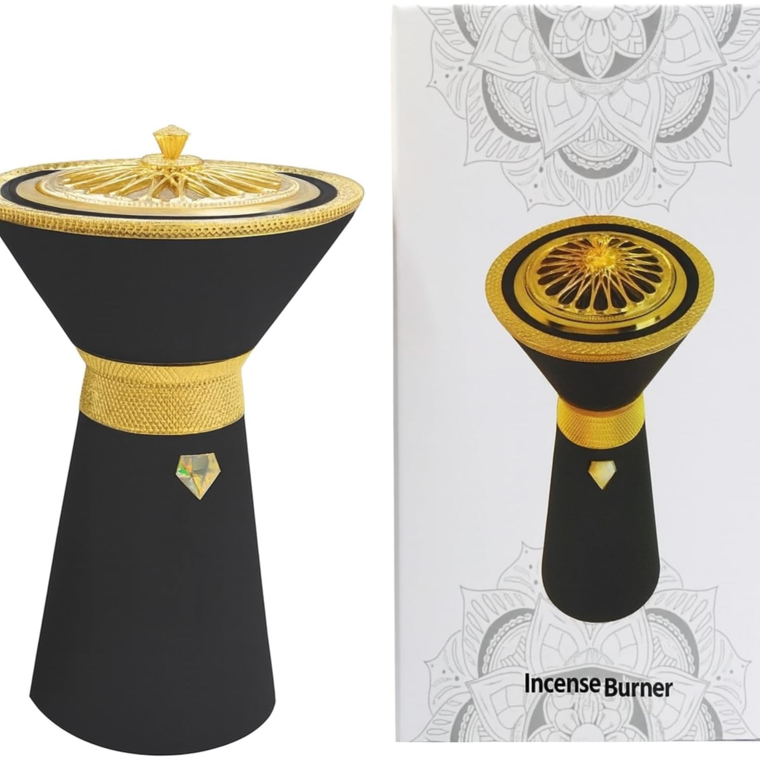 Luxury Electric Metal Incense Burner Bk-118