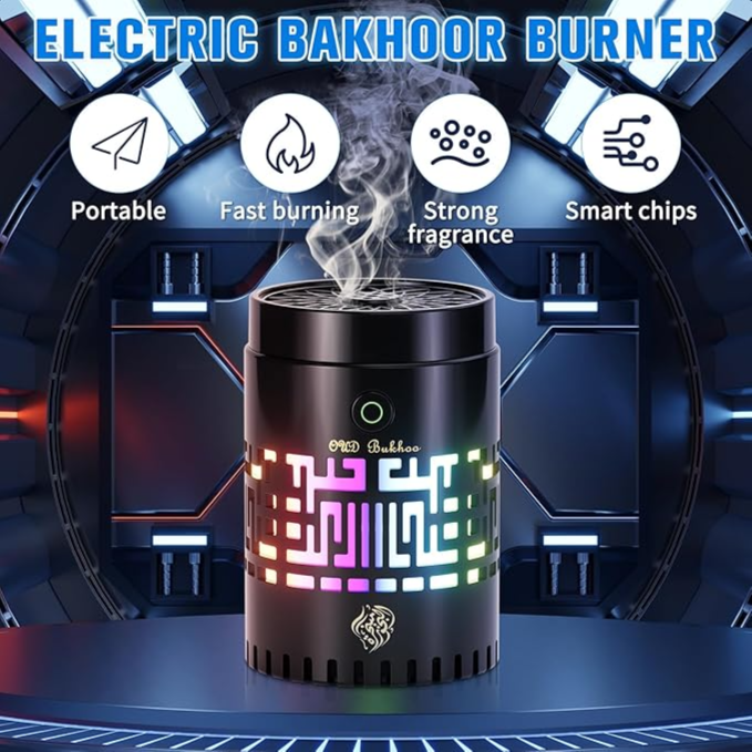 Bakhoor Burner Portable Electric Incence Bk-59