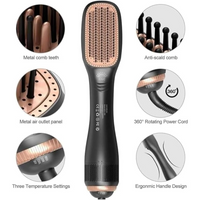 Joy Professional 2-In-1 Hair Styling Brush