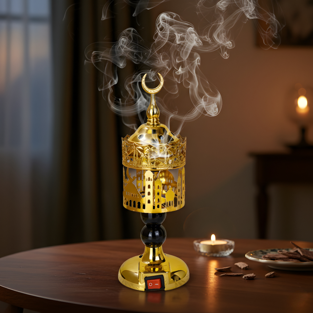 Electric Oud Incense Burner Kq-0176