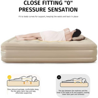 Portable Inflatable Bed Single With Inflating Pump
