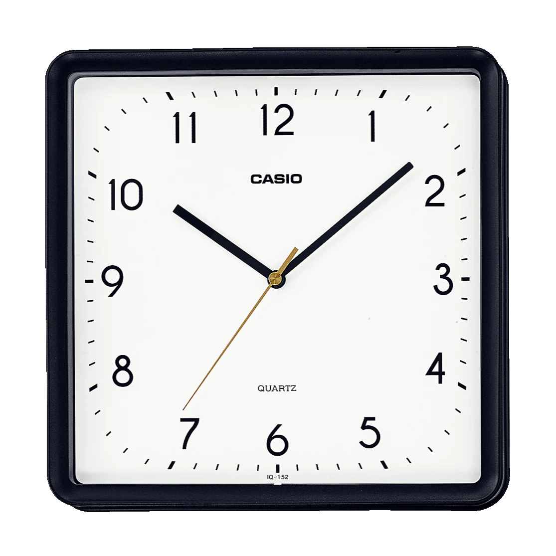 Casio Square Shape Wall Clock Iq152-1Df - Black