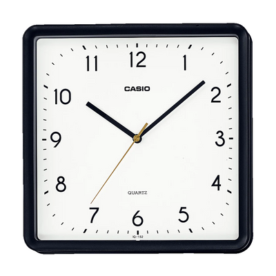 Casio Square Shape Wall Clock Iq152-1Df - Black