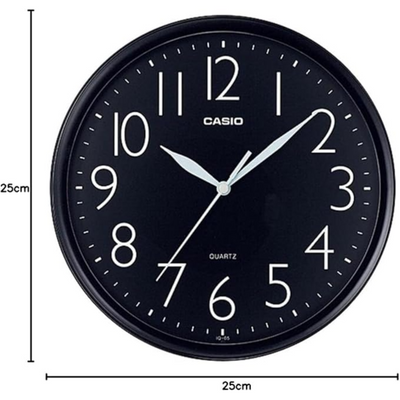 Casio Wall Clock Analog Iq-05-7Df White