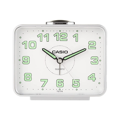 Casio Analog Table Clock Tq-218-1Bdf - Grey