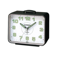 Casio Analog Table Clock Tq-218-1Bdf - White