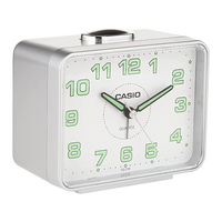 Casio Analog Table Clock Tq-218-1Bdf - Grey