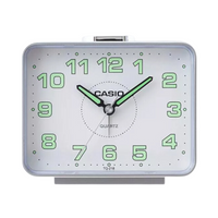 Casio Analog Table Clock Tq-218-1Bdf - Grey