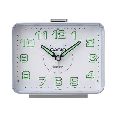 Casio Analog Table Clock Tq-218-1Bdf - Grey