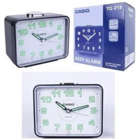 Casio Analog Table Clock Tq-218-1Bdf - White
