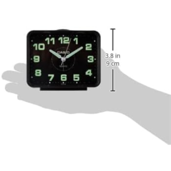 Casio Analog Table Clock Tq-218-1Bdf - Black