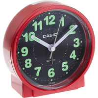 Casio Analog Beep Alarm Table Clock Tq-228-4Df - Red