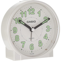 Casio Analog Beep Alarm Table Clock Tq-228-4Df - White