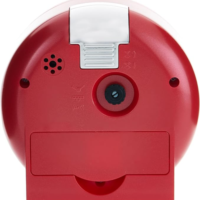 Casio Analog Beep Alarm Table Clock Tq-228-4Df - Red