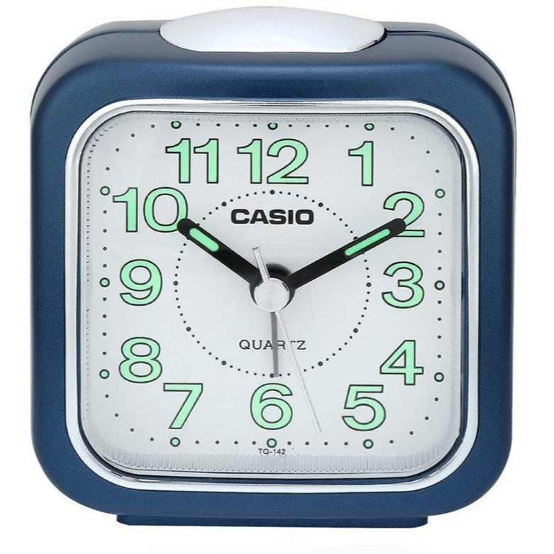 Casio Table Alarm Clock Tq142-2Df - Blue