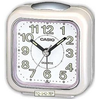 Casio Table Alarm Clock Tq142-2Df - White