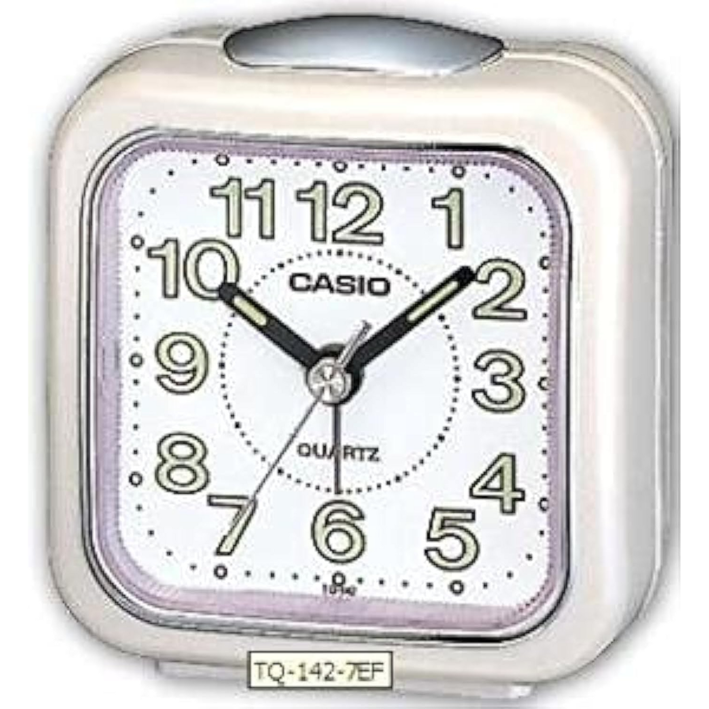 Casio Table Alarm Clock Tq142-2Df - White