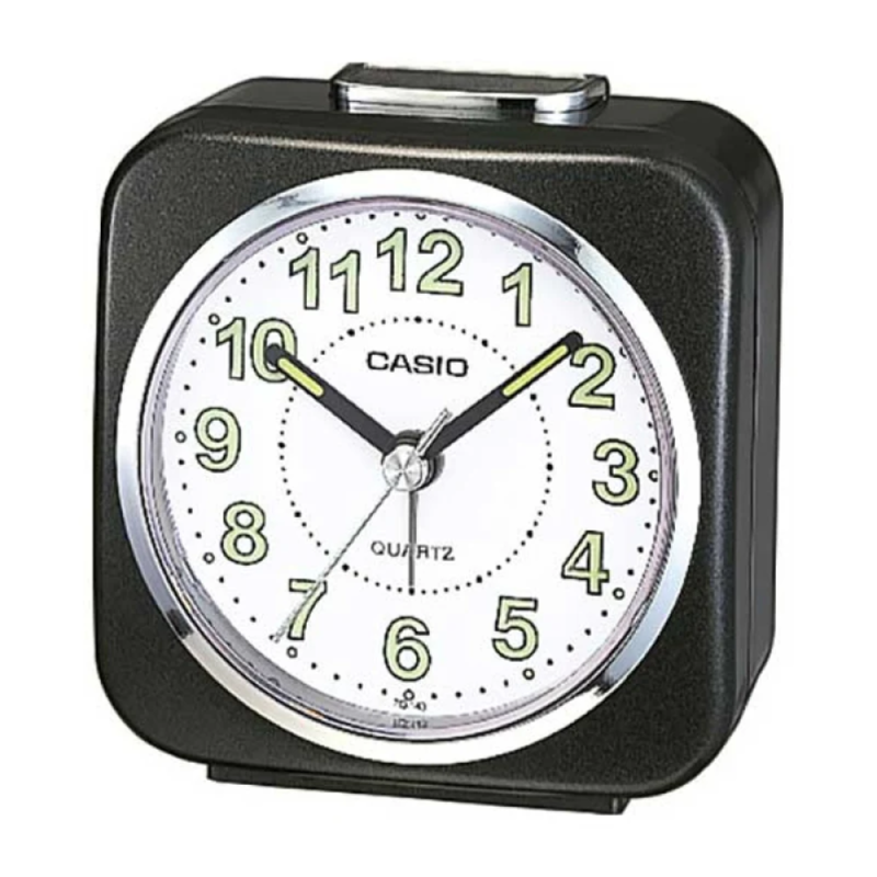 Casio Analog Table Alarm Clock Tq-143S-1Df - Black
