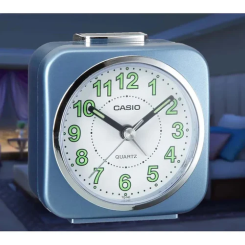 Casio Analog Table Alarm Clock Tq-143S-1Df - Blue