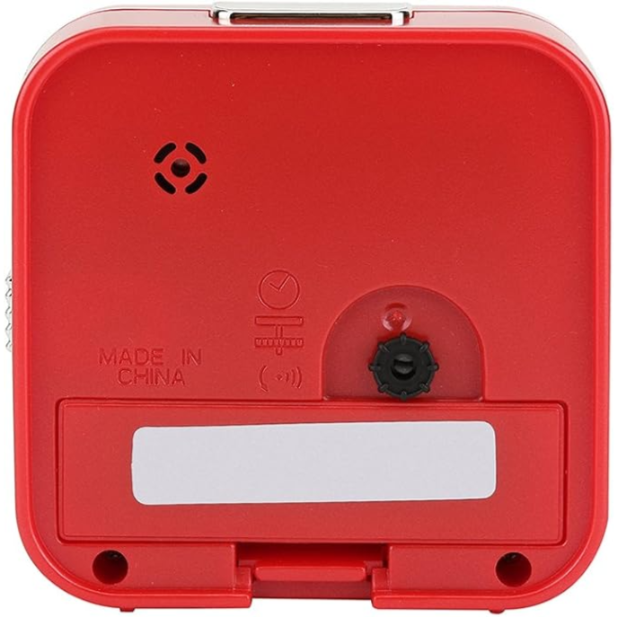 Casio Analog Table Alarm Clock Tq-143S-1Df - Red