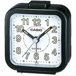 Clock Alarm Table Analog, Silver, Casio Tq-141-8Df