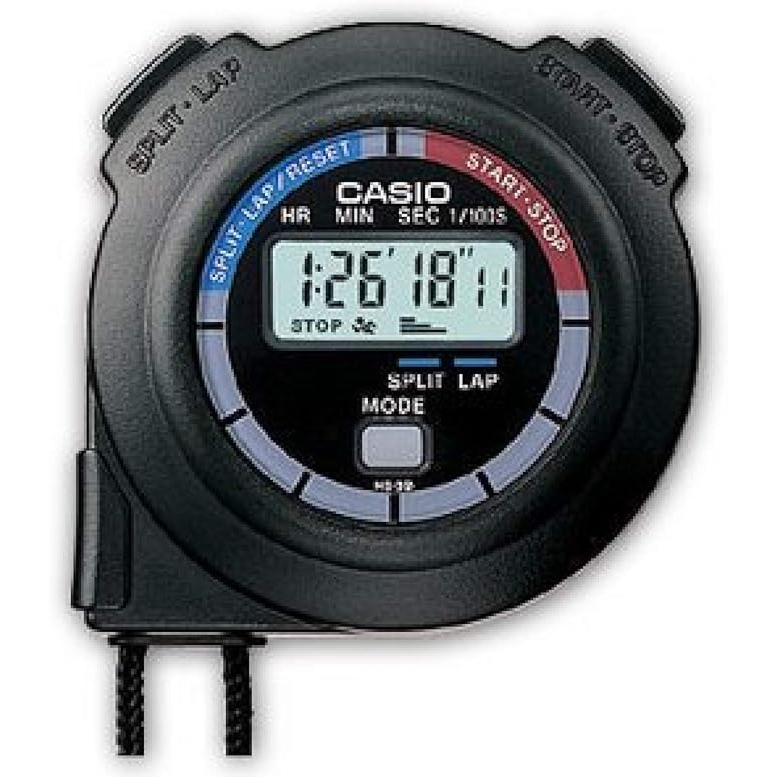 Casio Digital Dial Synthetic Band Stop Watch Hs-3