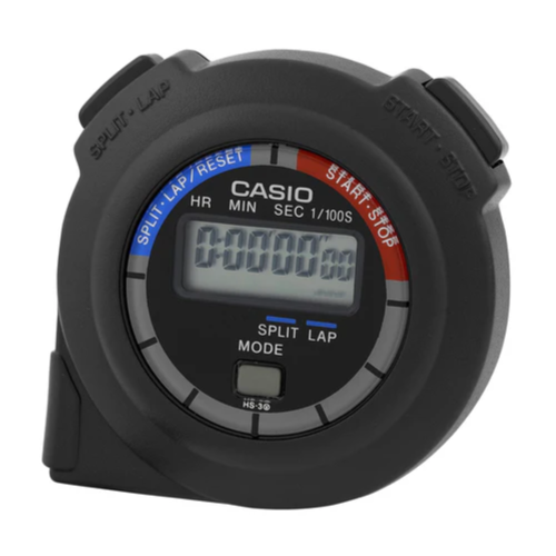 Casio Digital Dial Synthetic Band Stop Watch Hs-3