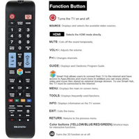 Samsung Universal Smart Tv Remote Rm-N1078+
