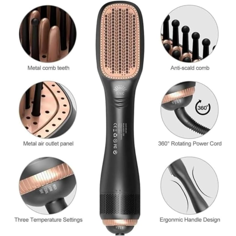 Joy Professional 2-In-1 Hair Styling Brush