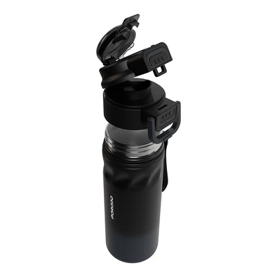 Porodo Lifestyle Powersip Sports Water Bottle With Strap Handle