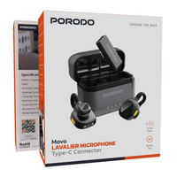 Porodo Movo Lavalier Microphone Type-C Connector