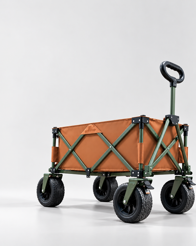 Foldable Wagon Trolley Big Wheels
