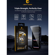 17 Pro Screen Protector Clear Black Edge Glass