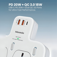 Moxedo Multi-Plug Power Extension Adapter