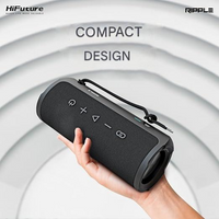 Hifuture Ripple Ipx7 Portable Wireless Speaker - Black
