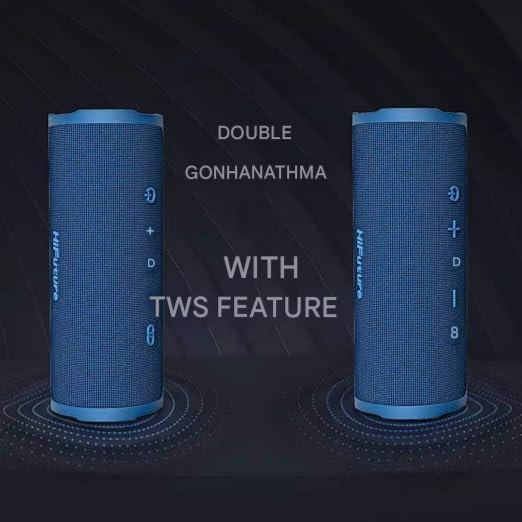 Hifuture Ripple Ipx7 Portable Wireless Speaker - Blue