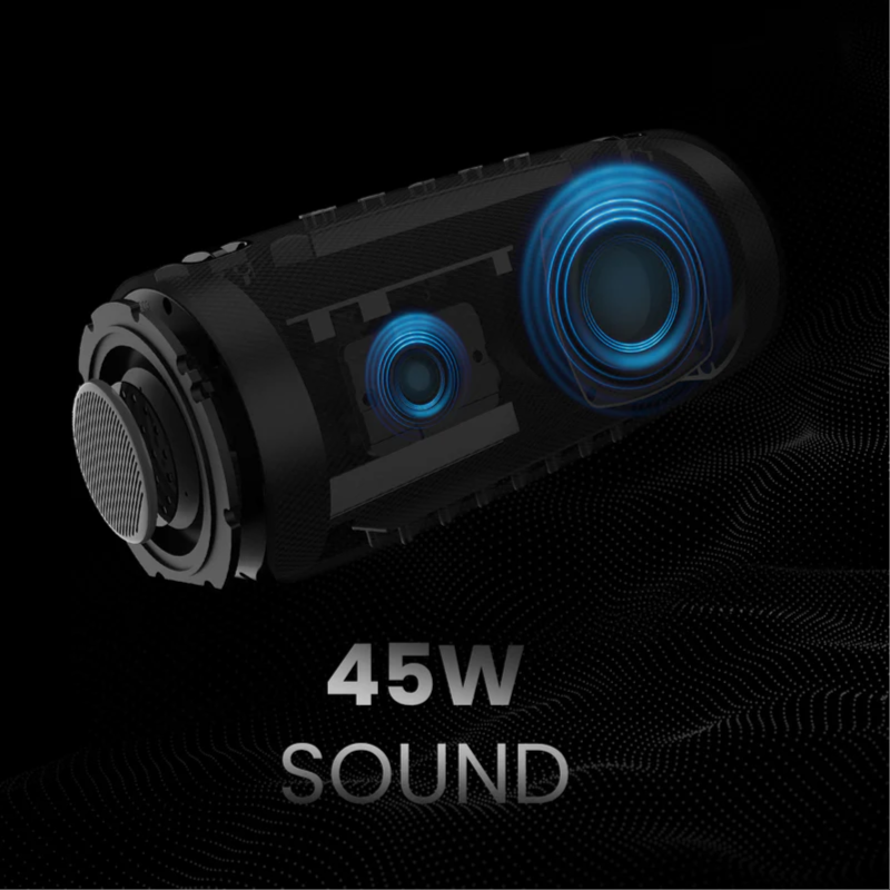 Hifuture Gravity 45W Portable Bluetooth Speaker Black