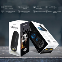 Hifuture Gravity 45W Portable Bluetooth Speaker Black