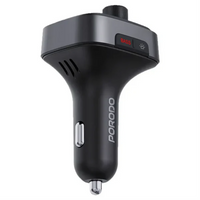 Porodo Dual Pd 30W Bluetooth Fm Transmitter With Usb Disk Reading