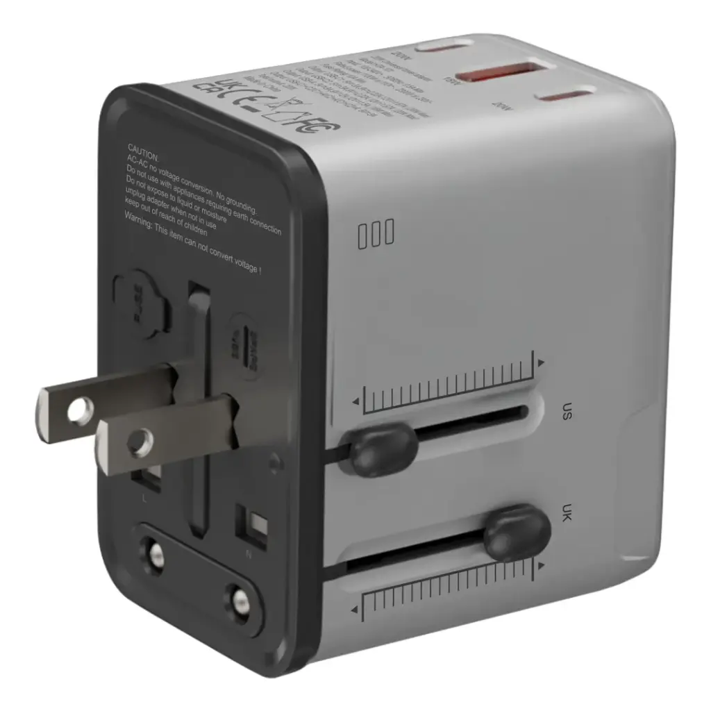 Porodo Mega Volt Universal Travel Adapter