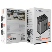 Porodo Mega Volt Universal Travel Adapter