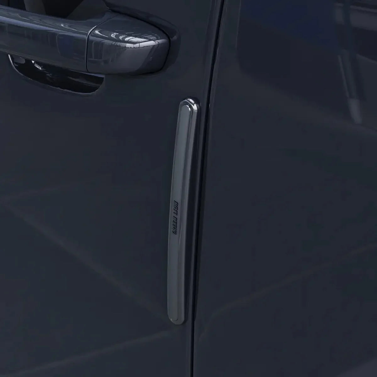 Green Lion Car Door Guard 4-Strip Pack - Black