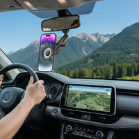 Green Lion Drive Mag - Mirror Phone Holder - Black