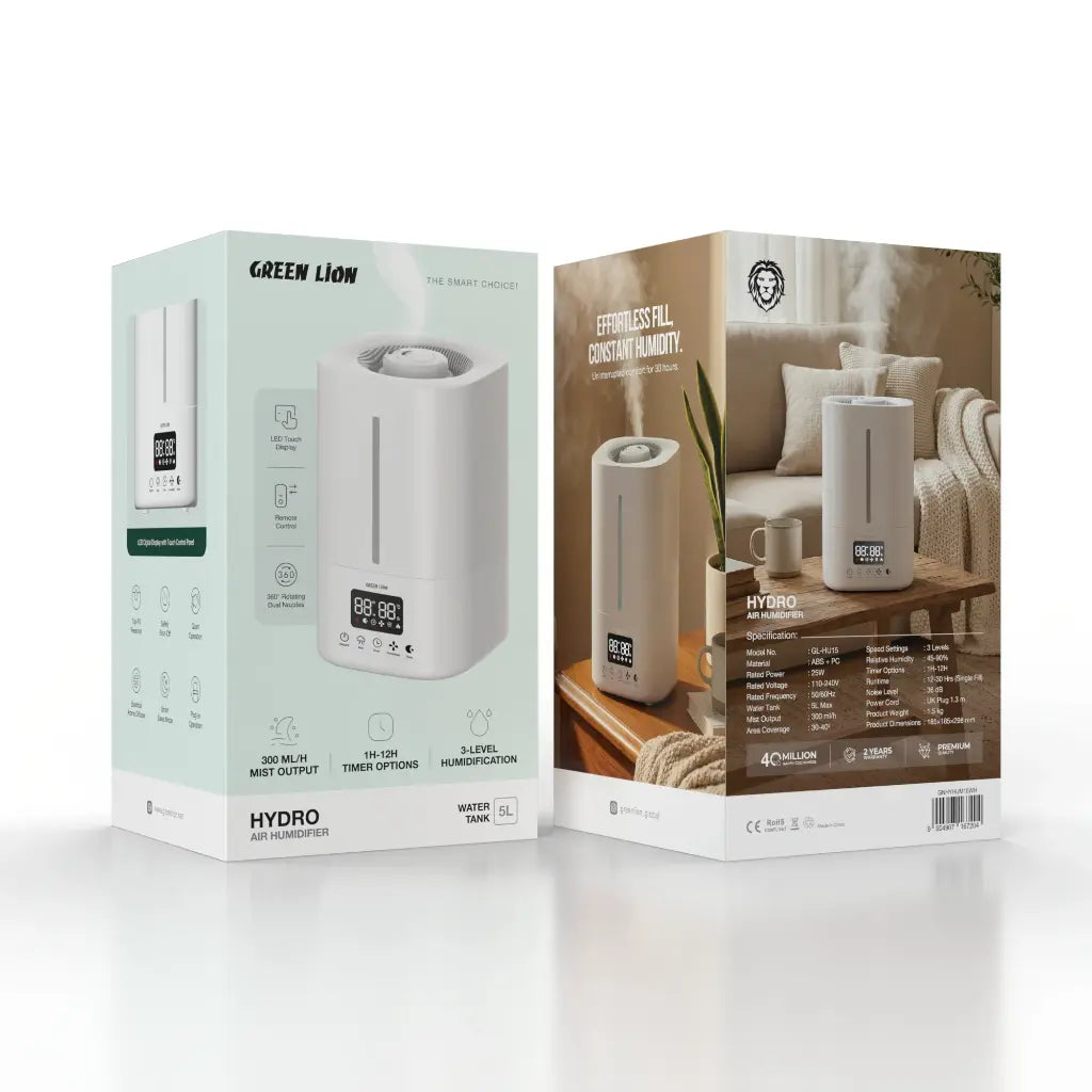 Green Lion Hydro Air Humidifier 5L - White