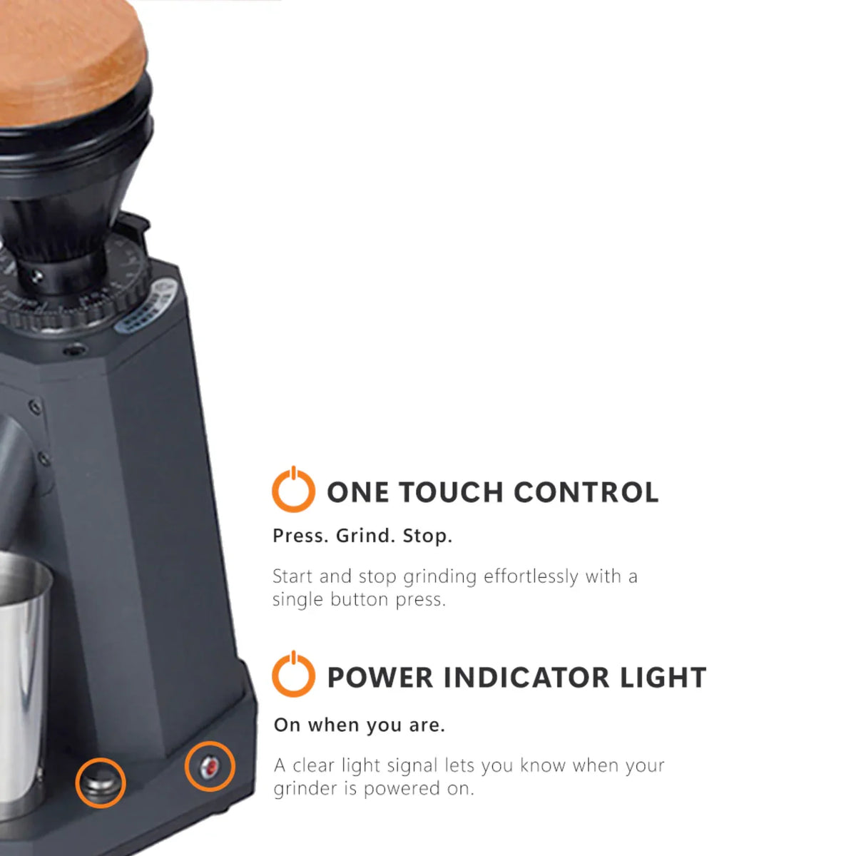 Macnoa Macgrind Grande Dlc Coffee Grinder