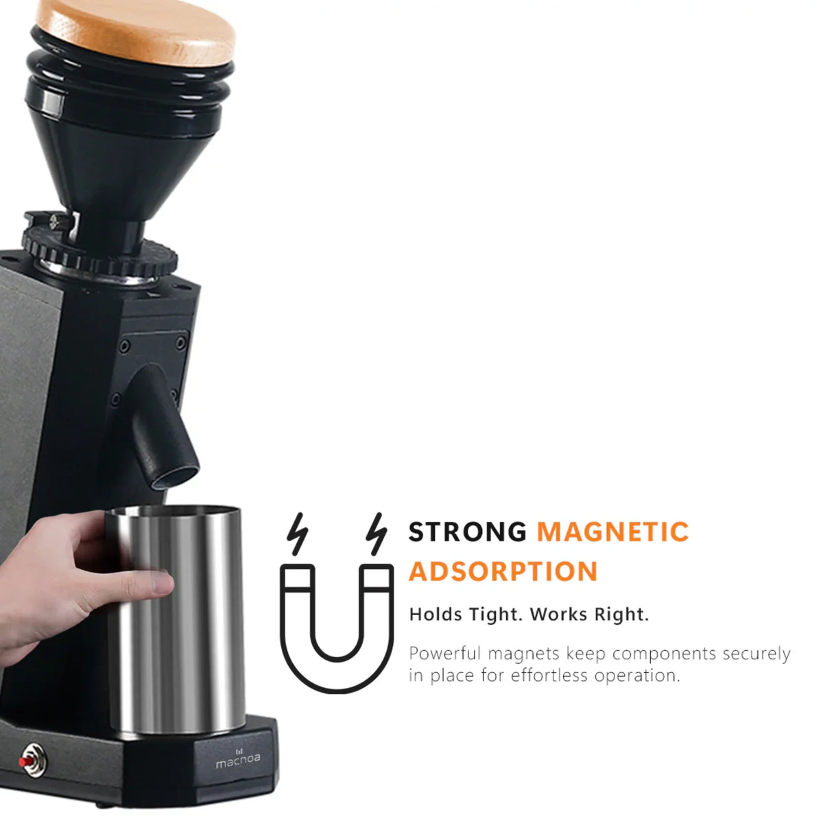 Macnoa Macgrind Grande Dlc Coffee Grinder