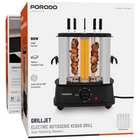 Porodo Grilljet Electric Rotisserie Kebab Grill