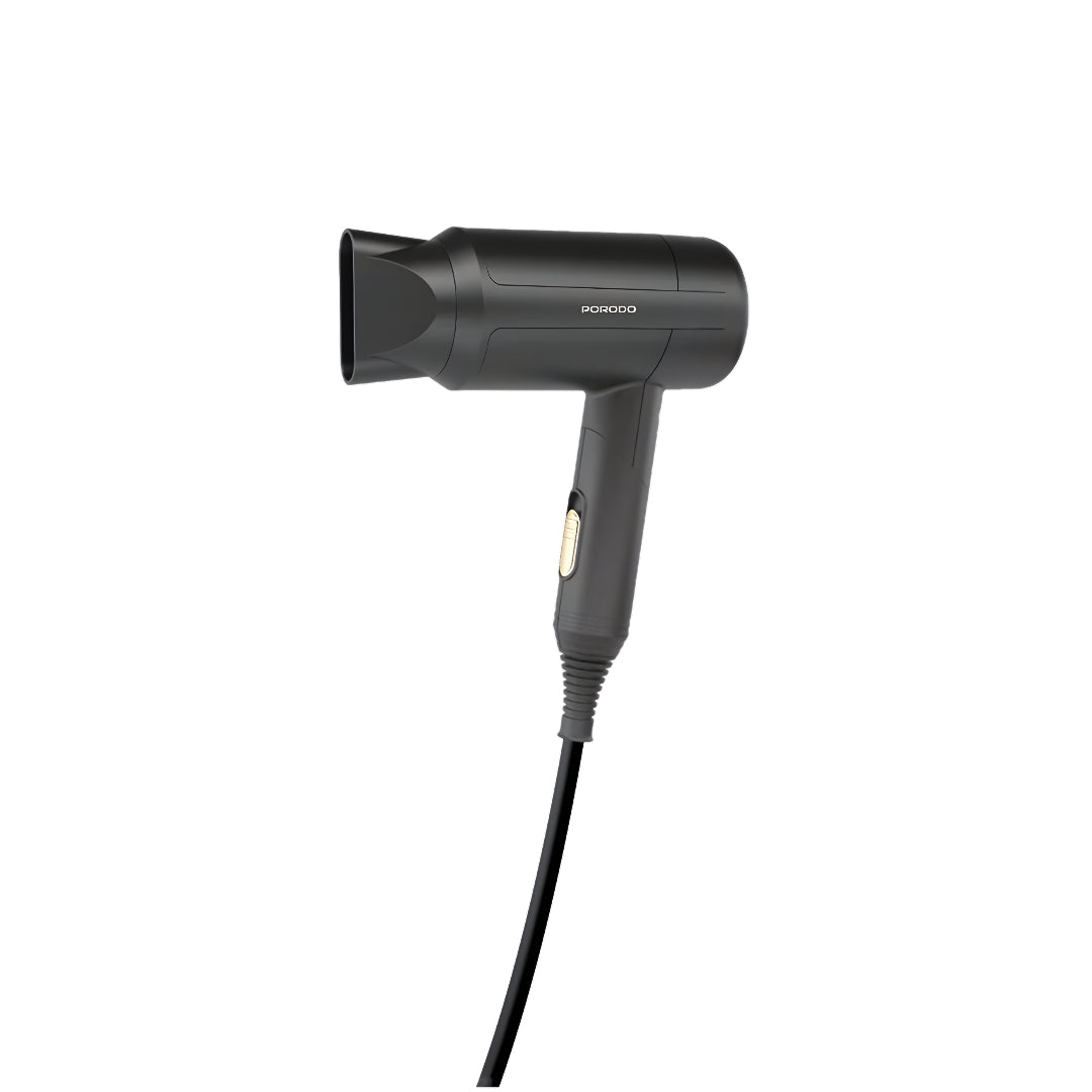 Porodo Lifestyle 1200W Foldable Hair Dryer 1.8M Cable